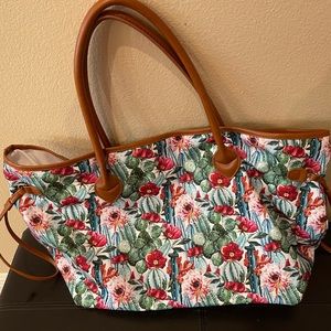 Multi color fabrics inside and outside